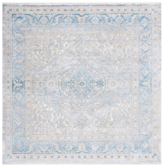 Safavieh Dream Drm411H Grey/Blue Rug - Safavieh - drm411h - 7sq