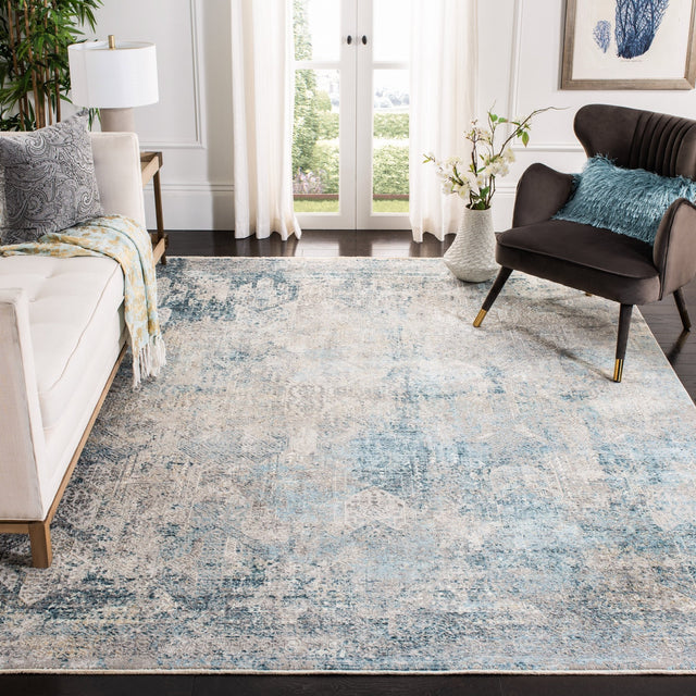 Safavieh Dream Drm418K Grey/Blue Rugs - Safavieh - drm418k - 4