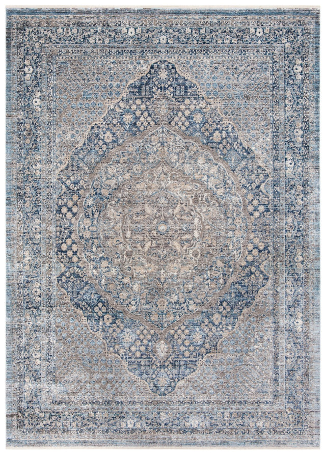 Safavieh Dream Drm489J Grey/Turquoise Rug - Safavieh - drm489j - 24