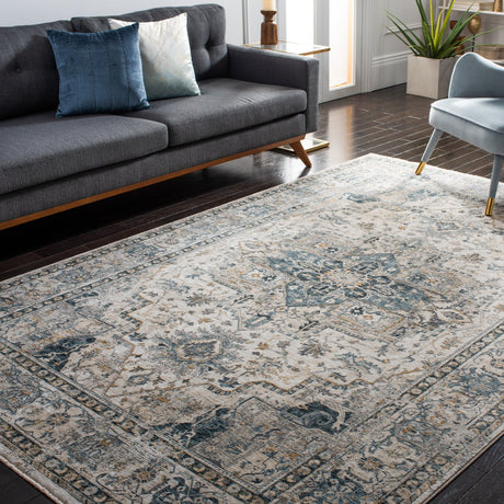 Safavieh Dream Drm723A Ivory/Navy Rug - Safavieh - drm723a - 4