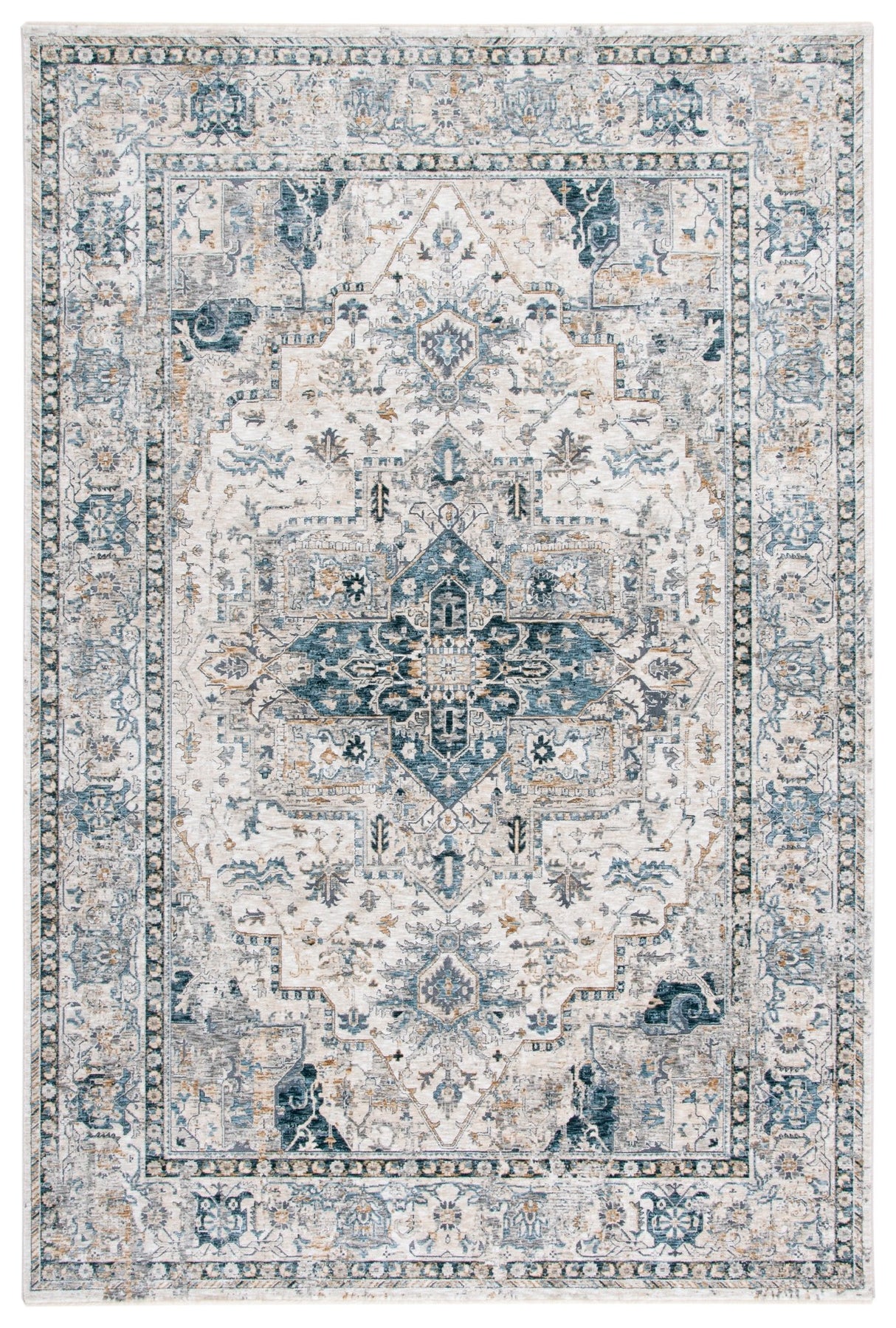 Safavieh Dream Drm723A Ivory/Navy Rug - Safavieh - drm723a - 4