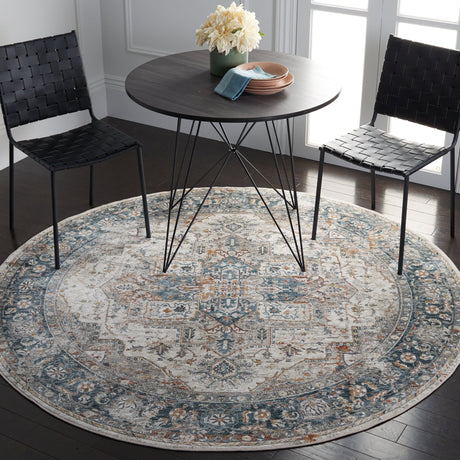 Safavieh Dream Drm723B Ivory/Light Blue Rug - Safavieh - drm723b - 7r