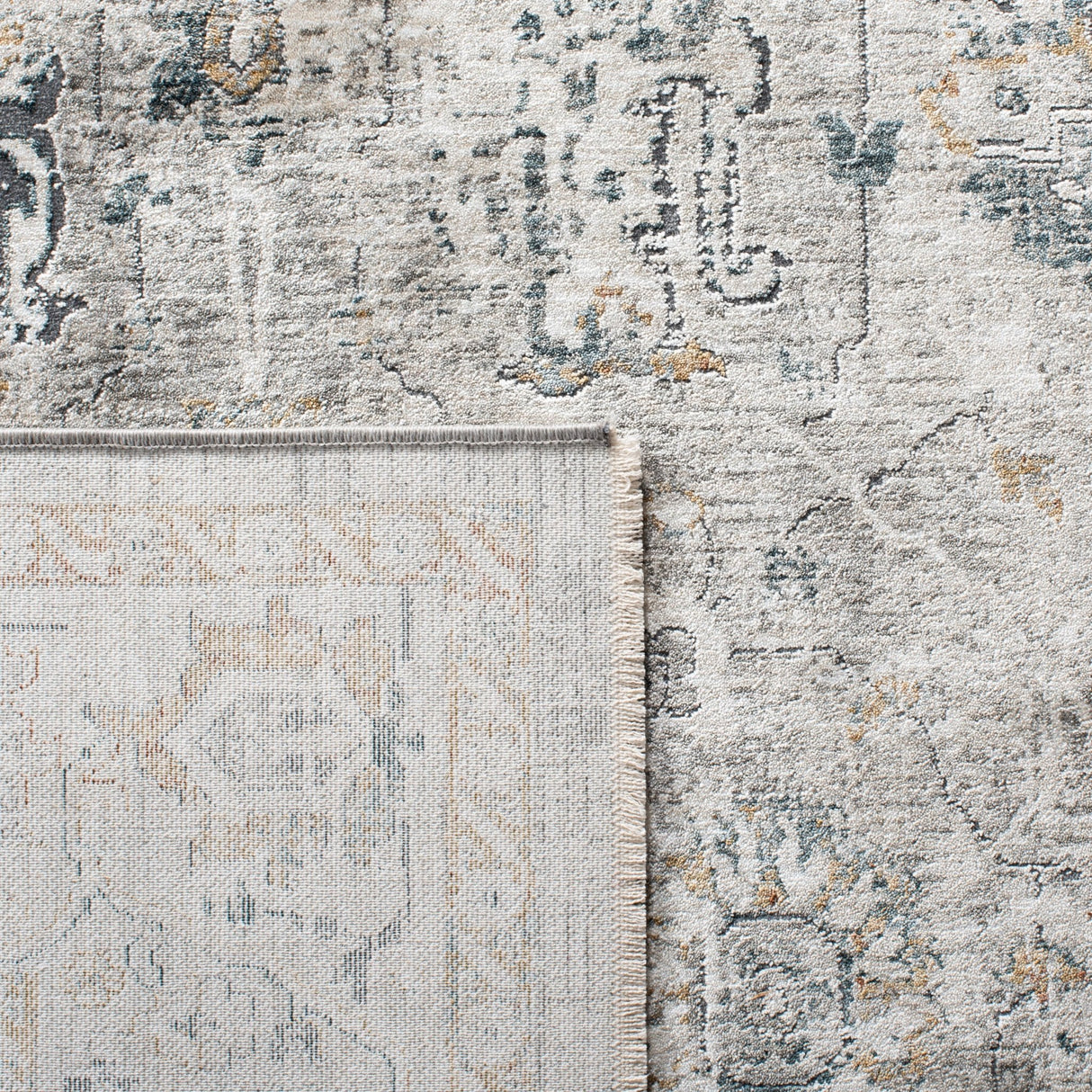 Safavieh Dream Drm727A Ivory/Light Grey Rug - Safavieh - drm727a - 7r