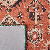 Safavieh Easy Care 4'-0" x 6'-0" Rug in Red / Navy