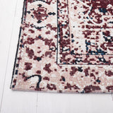Safavieh Easy Care 4'-0" x 6'-0" Rug in Red / Navy