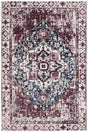 Safavieh Easy Care 4'-0" x 6'-0" Rug in Red / Navy