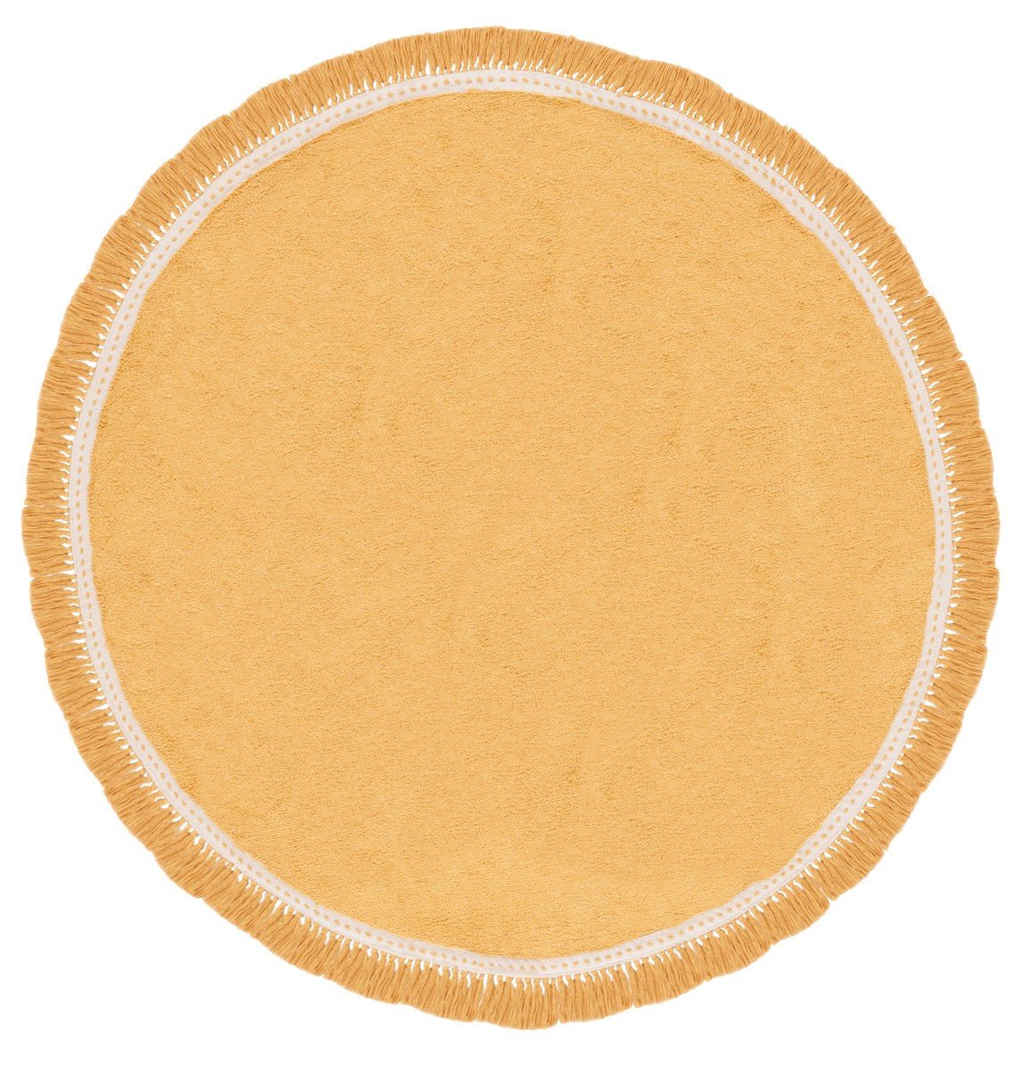 Safavieh Easy Care Ecr204C Yellow/Ivory Rug - Safavieh - ecr204c - 3r