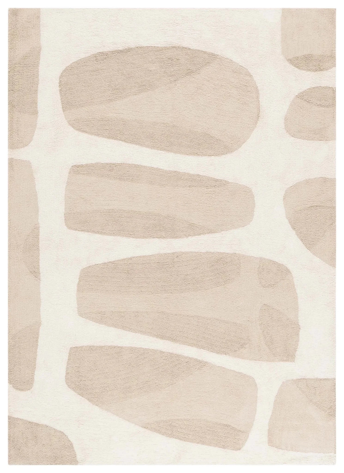 Safavieh Easy Care 4'-0" x 6'-0" Rug in Beige / Ivory