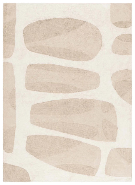 Safavieh Easy Care 4'-0" x 6'-0" Rug in Beige / Ivory