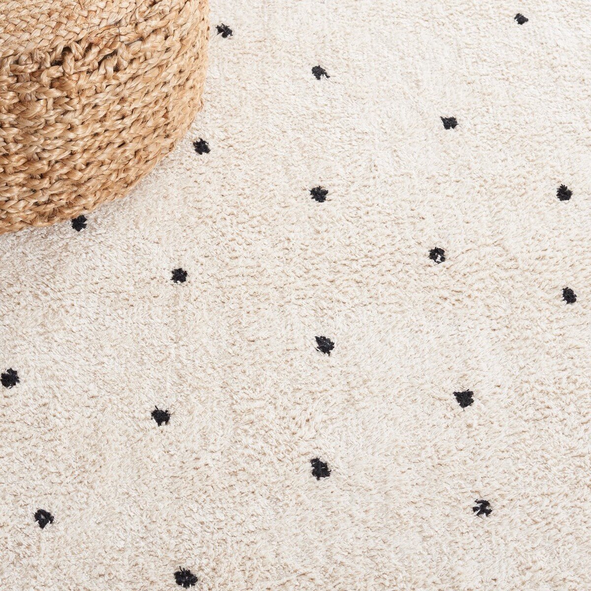 Safavieh Easy Care Ecr212Z Ivory/Black Rug - Safavieh - ecr212z - 6r