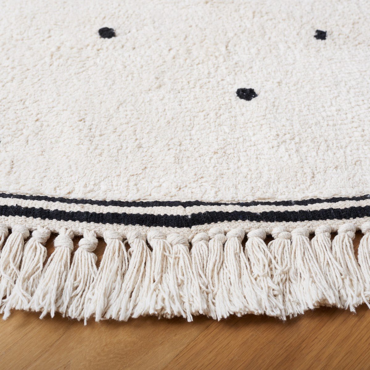Safavieh Easy Care Ecr212Z Ivory/Black Rug - Safavieh - ecr212z - 6r