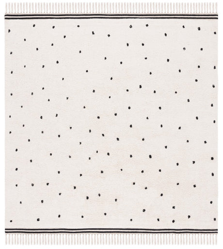 Safavieh Easy Care Ecr212Z Ivory/Black Rug - Safavieh - ecr212z - 6r