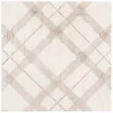 Safavieh Easy Care 6'-0" x 6'-0" Rug in Ivory / Beige