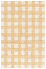 Safavieh Easy Care 4'-0" x 6'-0" Rug in Ivory / Gold