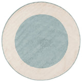 Safavieh Easy Care 5'-0" x 5'-0" Rug in Ivory / Turquoise