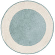 Safavieh Easy Care 3'-0" x 3'-0" Rug in Ivory / Turquoise
