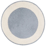 Safavieh Easy Care 3'-0" x 3'-0" Rug in Ivory / Blue
