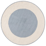 Safavieh Easy Care 6'-0" x 6'-0" Rug in Ivory / Blue
