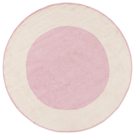 Safavieh Easy Care 6'-0" x 6'-0" Rug in Ivory / Pink