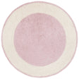 Safavieh Easy Care 3'-0" x 3'-0" Rug in Ivory / Pink