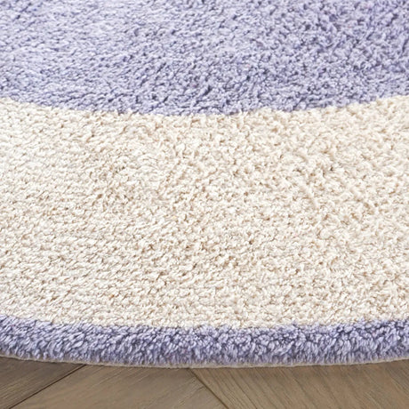 Safavieh Easy Care 5'-0" x 5'-0" Rug in Ivory / Lilac