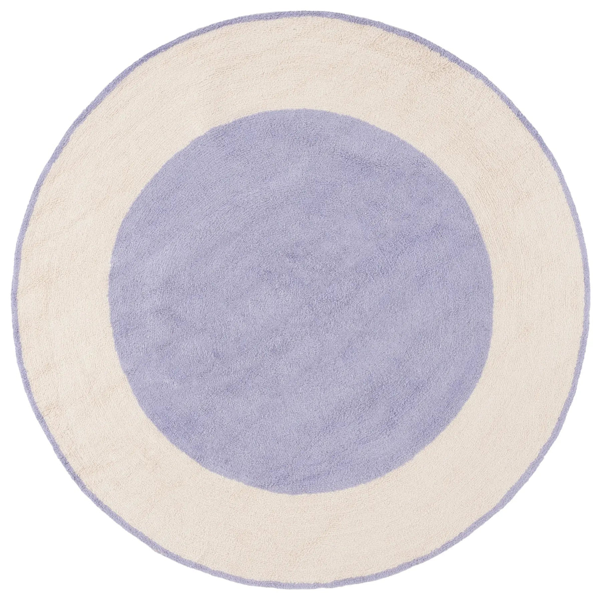 Safavieh Easy Care 6'-0" x 6'-0" Rug in Ivory / Lilac