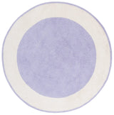 Safavieh Easy Care 5'-0" x 5'-0" Rug in Ivory / Lilac