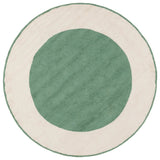 Safavieh Easy Care 6'-0" x 6'-0" Rug in Ivory / Green