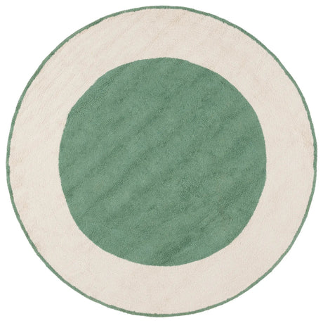 Safavieh Easy Care 6'-0" x 6'-0" Rug in Ivory / Green
