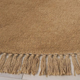 Safavieh Easy Care 6'-0" x 6'-0" Rug in Light Brown