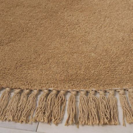 Safavieh Easy Care 6'-0" x 6'-0" Rug in Light Brown