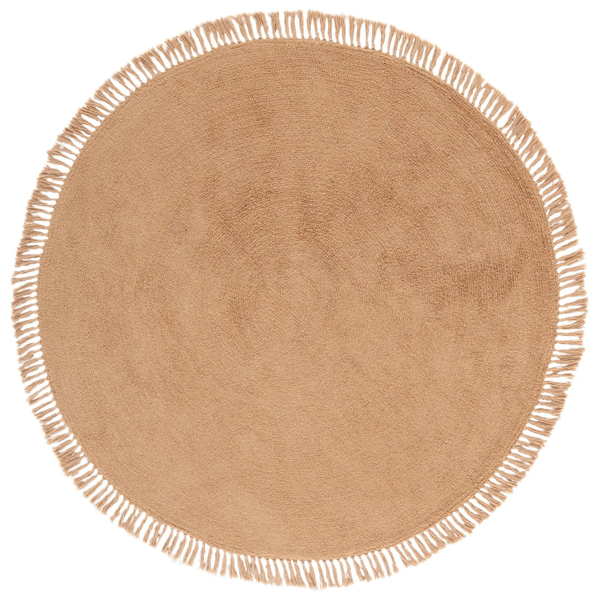 Safavieh Easy Care 5'-0" x 5'-0" Rug in Light Brown