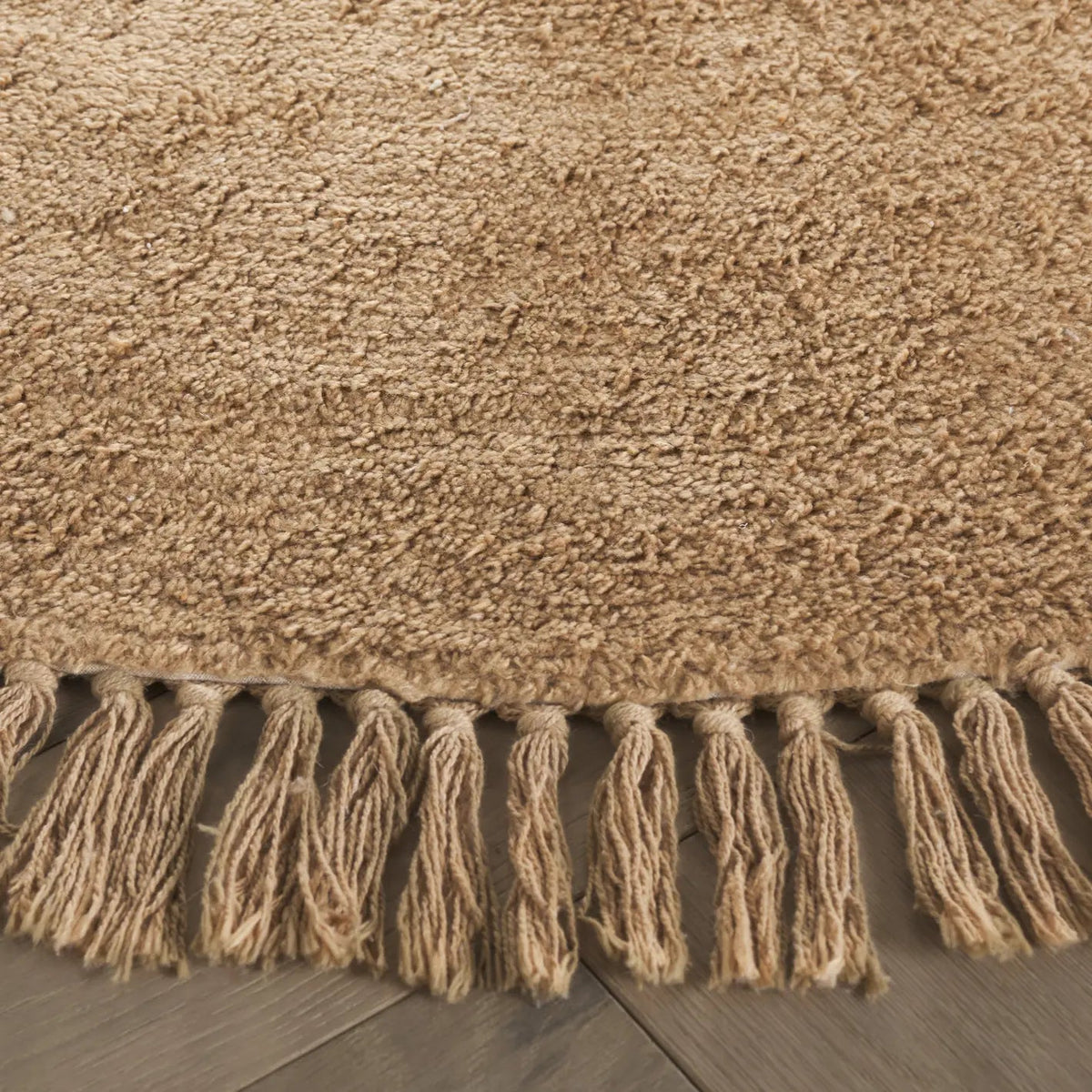 Safavieh Easy Care 5'-0" x 5'-0" Rug in Light Brown