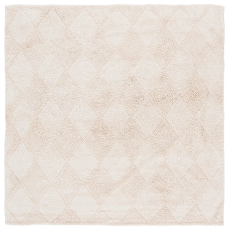 Safavieh Easy Care 6'-0" x 6'-0" Rug in Ivory