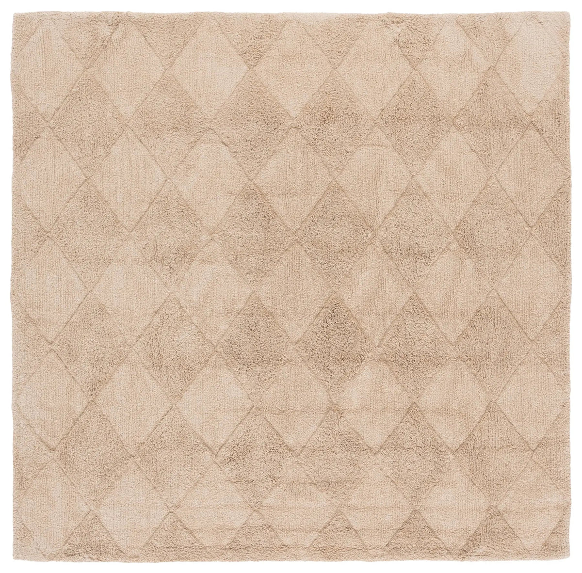 Safavieh Easy Care 6'-0" x 6'-0" Rug in Beige