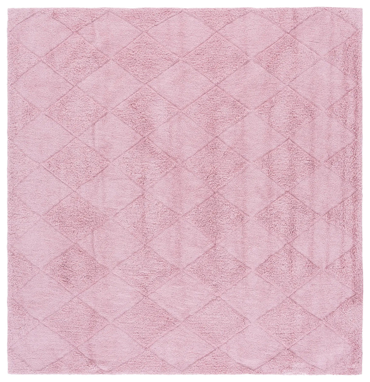 Safavieh Easy Care 6'-0" x 6'-0" Rug in Rose