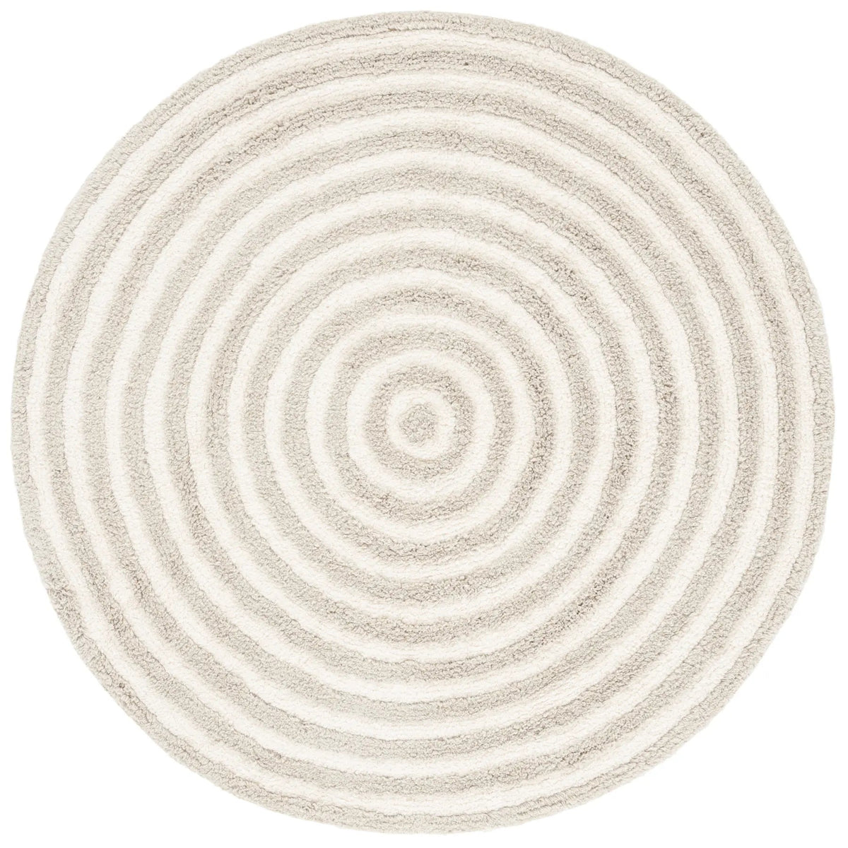 Safavieh Easy Care 3'-0" x 3'-0" Rug in Grey / Ivory