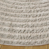 Safavieh Easy Care 5'-0" x 5'-0" Rug in Grey / Ivory