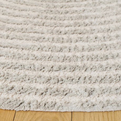 Safavieh Easy Care 6'-0" x 6'-0" Rug in Grey / Ivory