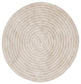 Safavieh Easy Care 5'-0" x 5'-0" Rug in Grey / Ivory