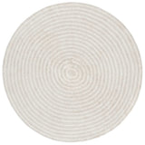 Safavieh Easy Care 6'-0" x 6'-0" Rug in Grey / Ivory