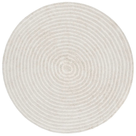 Safavieh Easy Care 6'-0" x 6'-0" Rug in Grey / Ivory