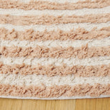 Safavieh Easy Care 6'-0" x 6'-0" Rug in Orange / Ivory