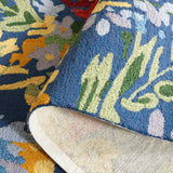 Safavieh Easy Care Ecr301N Navy/Red Rug - Safavieh - ecr301n - 3