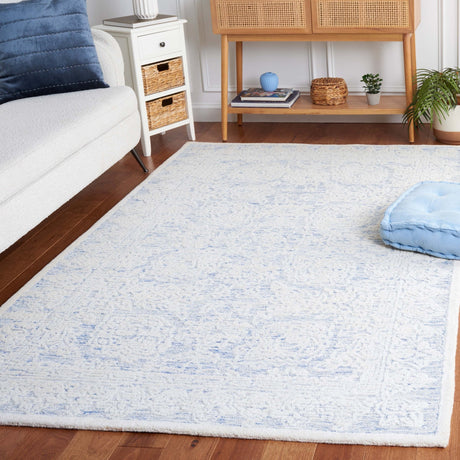 Safavieh Ebony Ebn102M Blue/Ivory Rug - Safavieh - ebn102m - 3