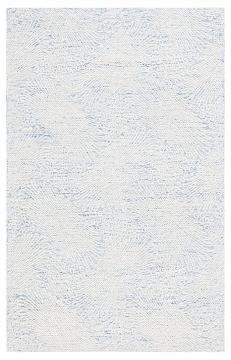Safavieh Ebony Ebn105M Blue/Ivory Rug - Safavieh - ebn105m - 3