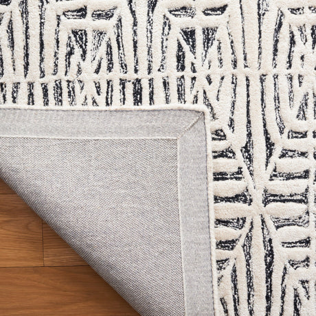 Safavieh Ebony Ebn110Z Black/Ivory Rug - Safavieh - ebn110z - 3