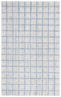 Safavieh Ebony 4'-0" x 6'-0" Rug in Blue / Ivory