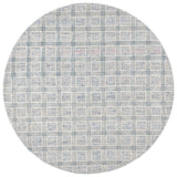 Safavieh Ebony 6'-0" x 6'-0" Rug in Blue / Ivory