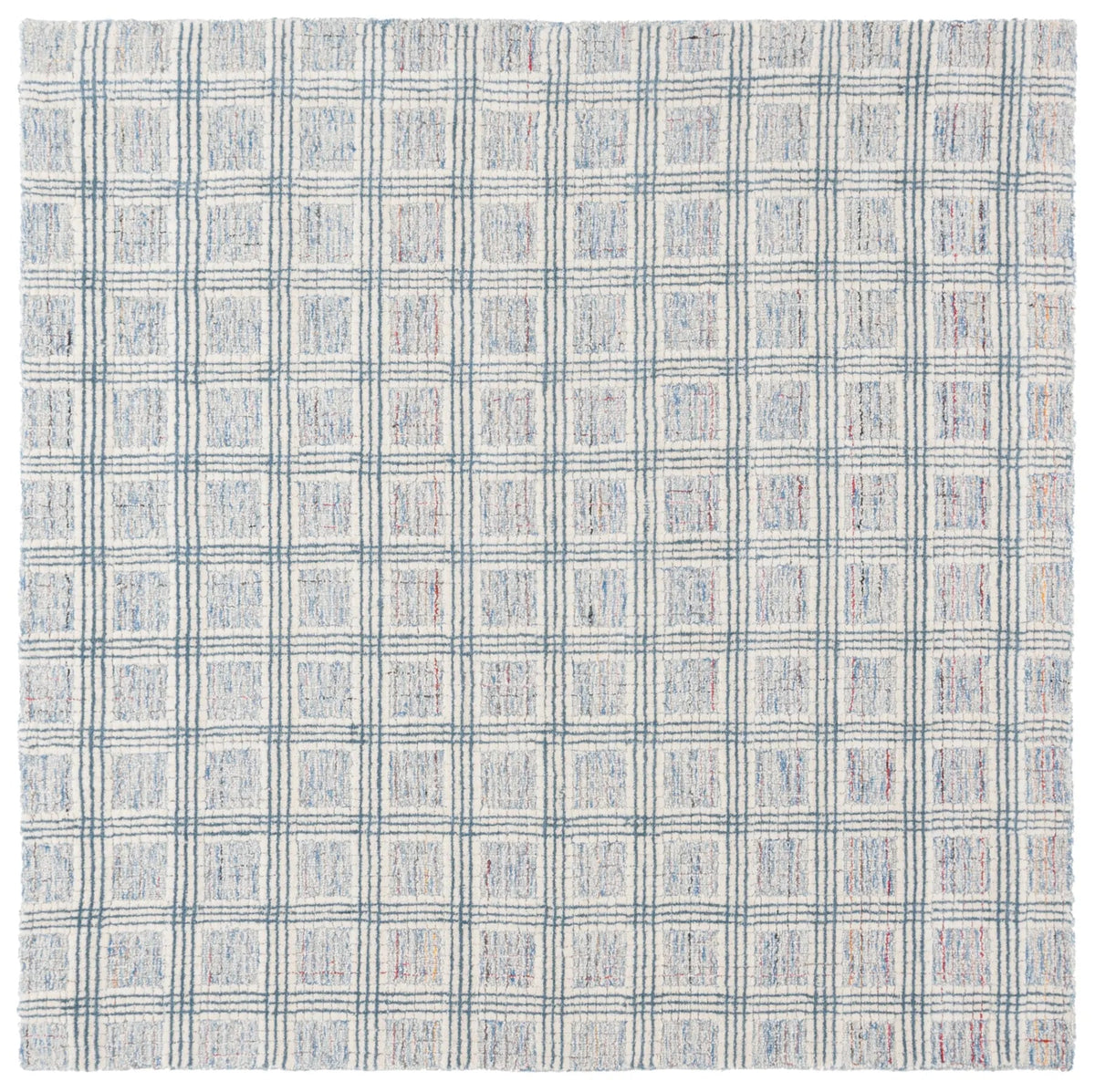 Safavieh Ebony 6'-0" x 6'-0" Rug in Blue / Ivory